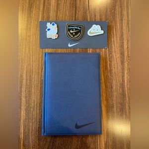 NEW Nike Notebook + Pins